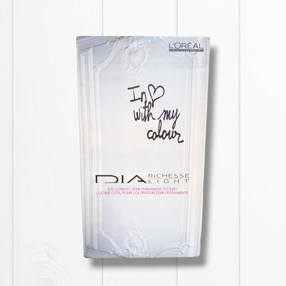 L'Oreal Professionnel DIARichesse 2 Tubes Ammonia-Free 8.3/8G Butterscotch - Picture 15 of 16